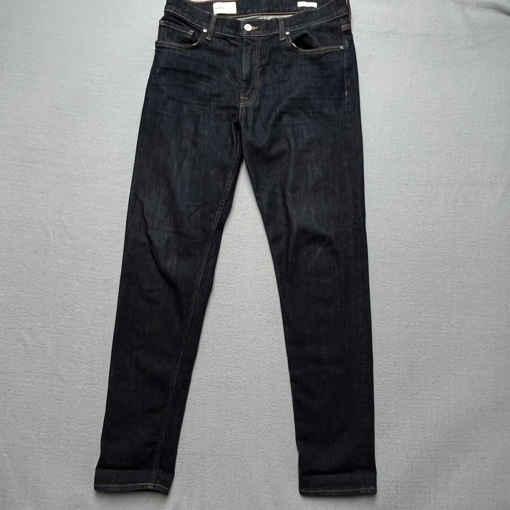 BLDWN Nelson Modern Slim Jeans Mens 32x32 Dark Wash Stretch Denim Made in USA MC